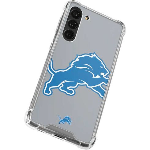 NFL Detroit Lions Large Logo Galaxy S24 FE Clear Case